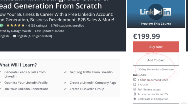 Linkedin Marketing: B2B Sales & Lead Generation From Scratch - Screenshot_04
