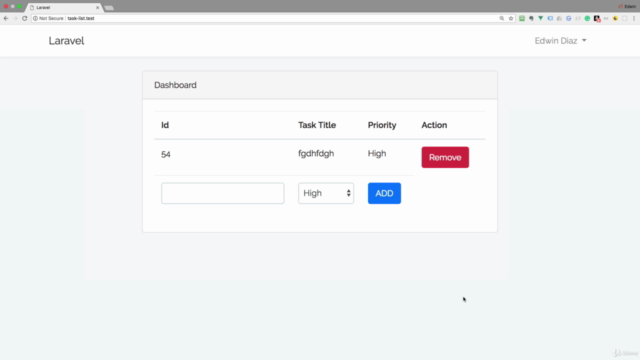 Vuejs and Laravel Integration - Small Project Included – Screenshot 1
