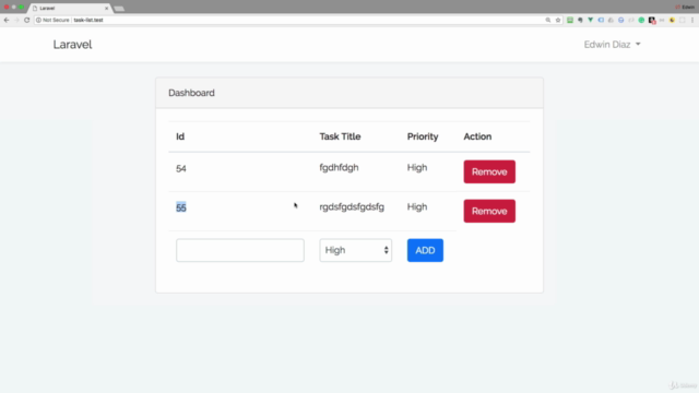 Vuejs and Laravel Integration - Small Project Included – Screenshot 3