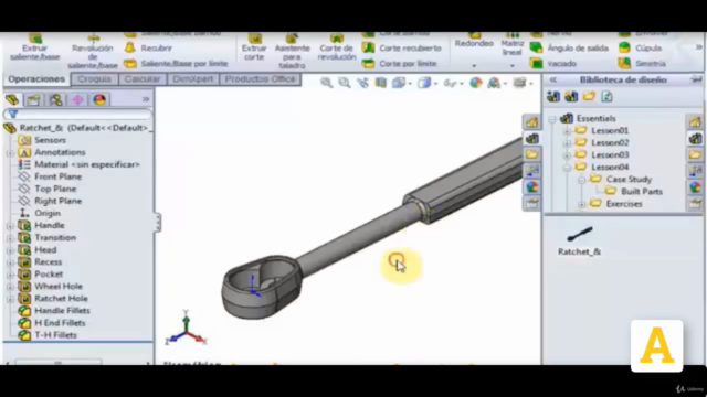 Solidworks Modelado 3D Preparacion de CSWA – Screenshot 1