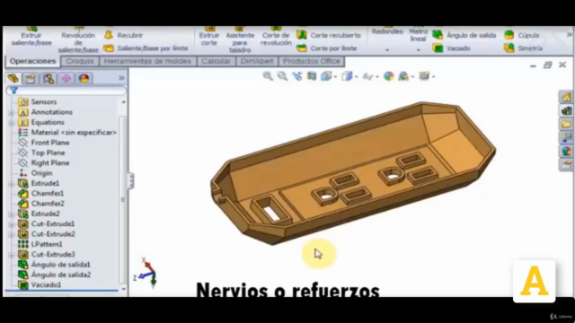 Solidworks Modelado 3D Preparacion de CSWA – Screenshot 2