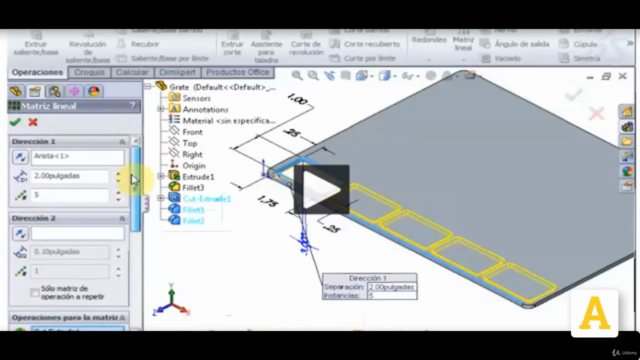 Solidworks Modelado 3D Preparacion de CSWA – Screenshot 3