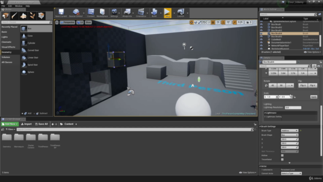 Apprendre les bases d'Unreal Engine et créer son premier jeu – Screenshot 1