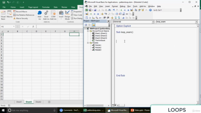 Excel VBA LOOPS & IF - VBA Analytics Series2 – Screenshot 1