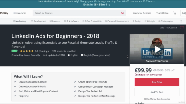 LinkedIn Ads for Beginners - 2021 – Screenshot 2