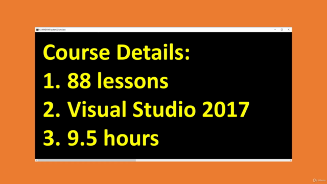 Learn C# with Visual Studio 2017 and Console Programs – Screenshot 2