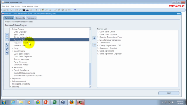 R12i Order Management Fundamentals – Screenshot 2