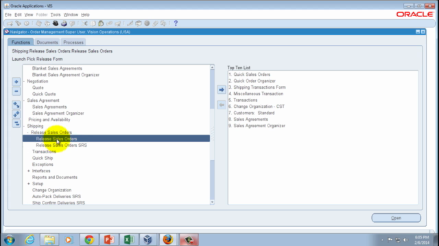 R12i Order Management Fundamentals – Screenshot 3
