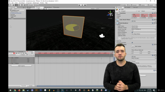 Set up a First Person Game in Unity in under Two Hours! – Screenshot 1