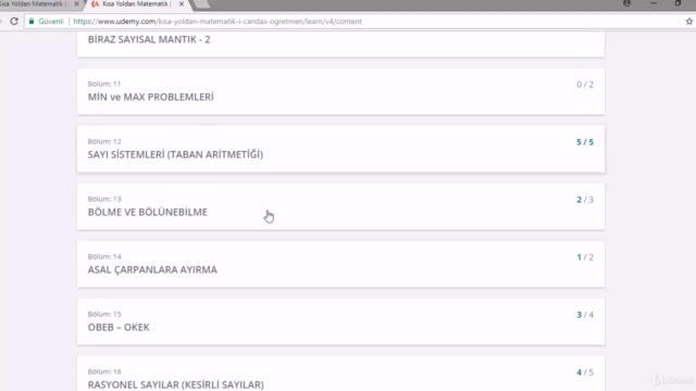Kısa Yoldan Matematik – Screenshot 3