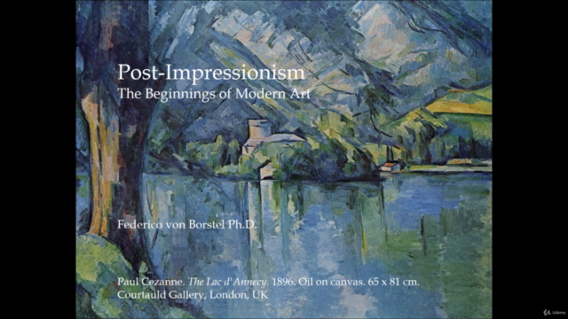 The Art of van Gogh, Cezanne, Gauguin and Post-Impressionism – Screenshot 1