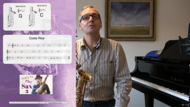 Learn Alto Saxophone-Complete beginner course – Screenshot 2