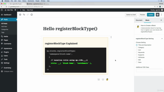 Gutenberg Block Development for WordPress - Screenshot_01