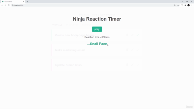 Build Web Apps with Vue JS 3 & Firebase – Screenshot 3