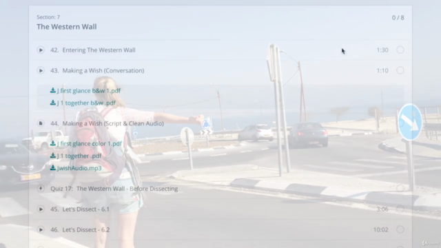 Conversational Hebrew - Jerusalem & The Dead Sea – Screenshot 2
