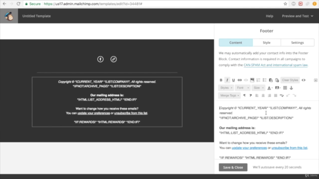 Facebook Werbeanzeigen für Email Marketing Meisterkurs – Screenshot 3