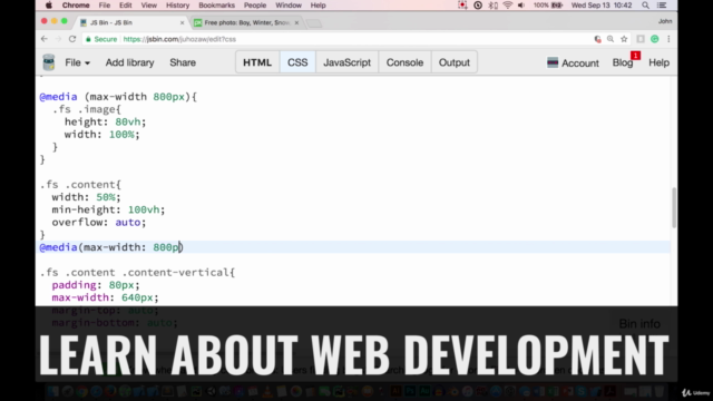 The Ultimate Coding Bootcamp: Make Your First Websites Today – Screenshot 1