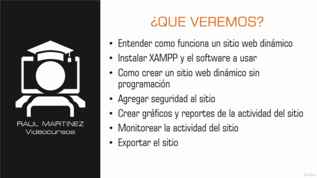 Crea sitios web dinamicos en php sin programacion – Screenshot 1