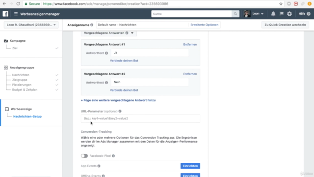 Facebook Messenger Marketing: Der Komplette Messenger Kurs – Screenshot 4