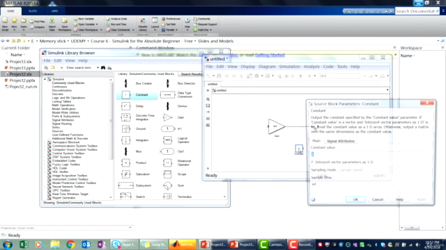 MATLAB/Simulink for the Absolute Beginner – Screenshot 2