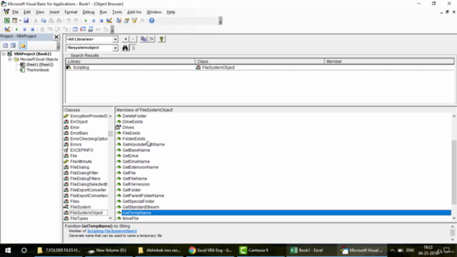 Learn Excel VBA - Files and Folder handling - Series6 – Screenshot 2