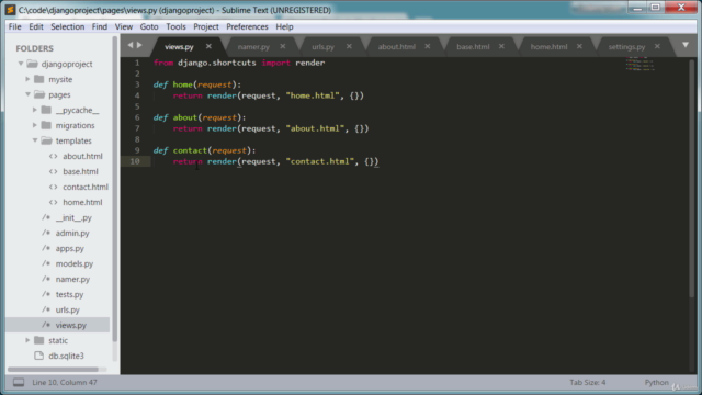 Intro To Django with Python For Web Development - Screenshot_01