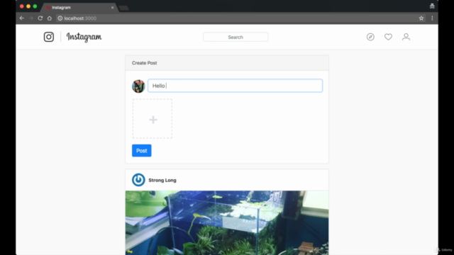 How to build Instagram using Ruby on Rails – Screenshot 2
