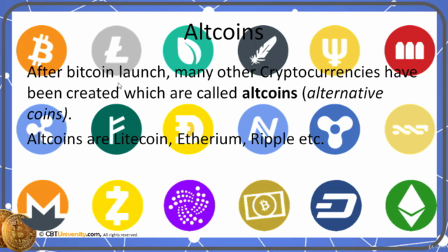 Blockchain, Cryptocurrency, Bitcoin and Mining – Screenshot 1