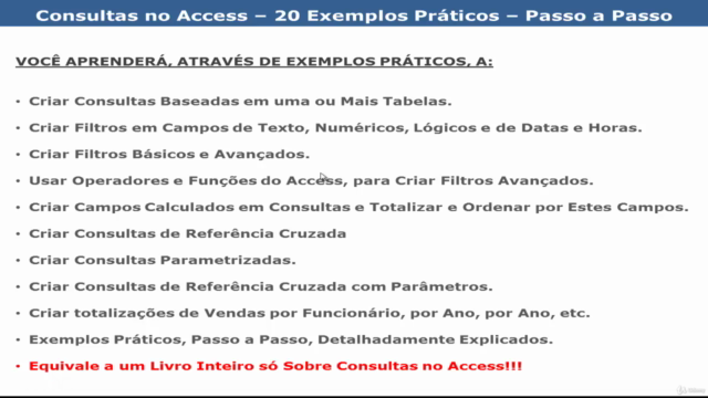 Consultas no Access - 20 Exemplos Completos - Passo a Passo – Screenshot 3