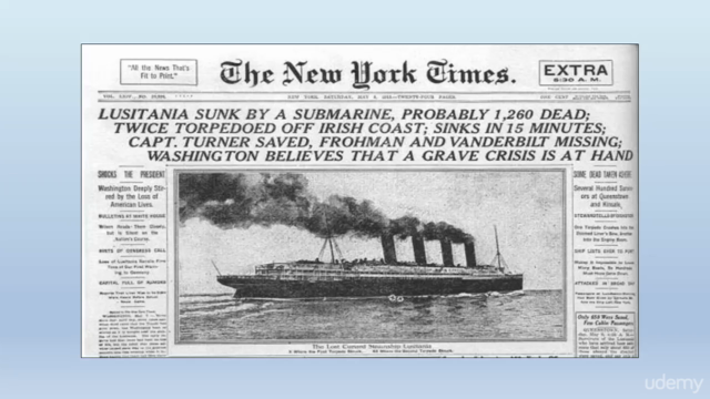 The RMS Lusitania – Screenshot 2