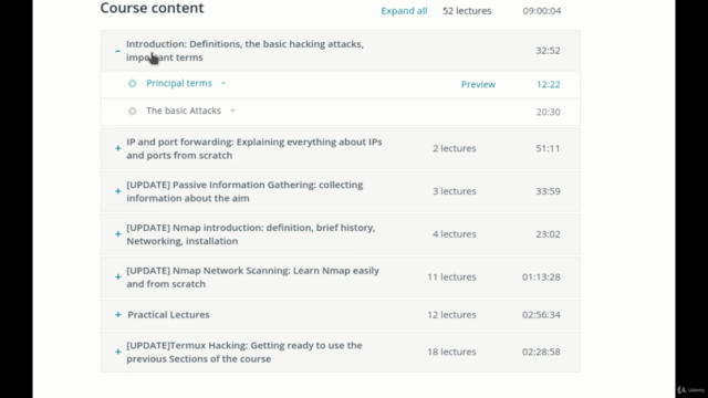 Ethical Hacking: Hacking using Linux & Termux From Scratch – Screenshot 1