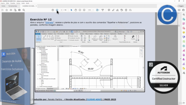 Curso De Revit 2024: Do Básico Ao Avançado + Livro Digital – Screenshot 1