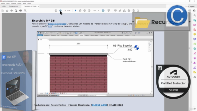 Curso De Revit 2024: Do Básico Ao Avançado + Livro Digital – Screenshot 2