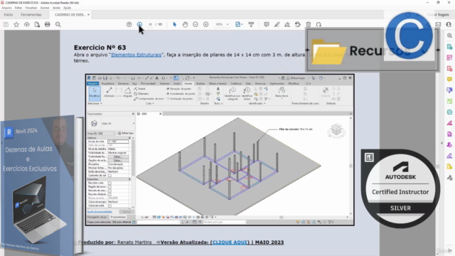 Curso De Revit 2024: Do Básico Ao Avançado + Livro Digital – Screenshot 3
