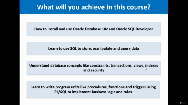 Oracle Database For Beginners – Screenshot 1