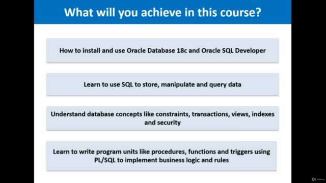Oracle Database For Beginners – Screenshot 2