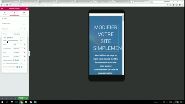 [Elementor Builder] Créer un site internet [WordPress] – Screenshot 3