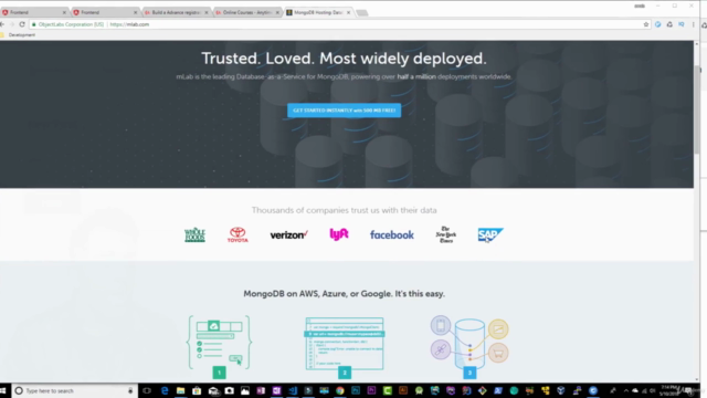 MEAN Stack Registration and Login App – Screenshot 3