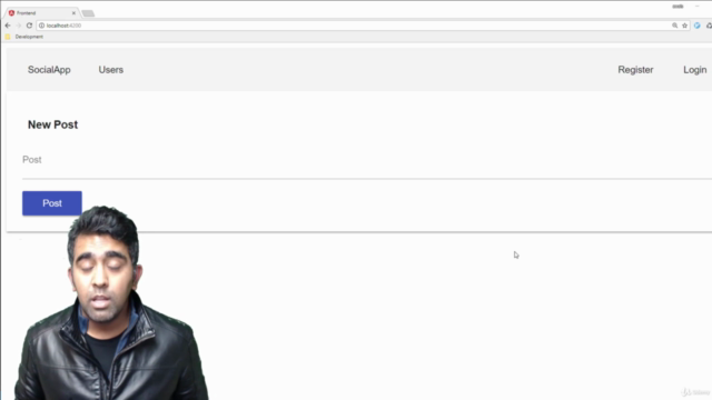 MEAN Stack Registration and Login App – Screenshot 4