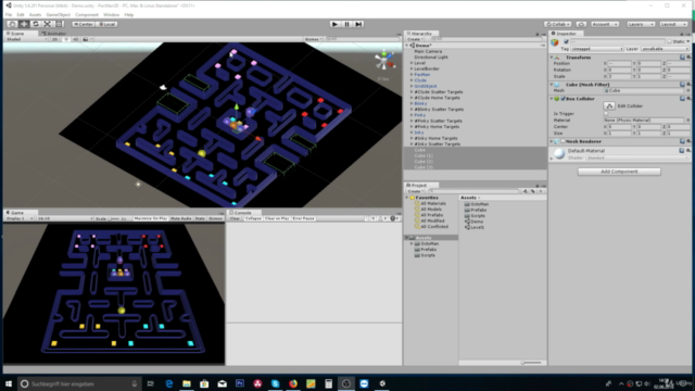 Unity Tutorial: PacMan 3D - Screenshot_01