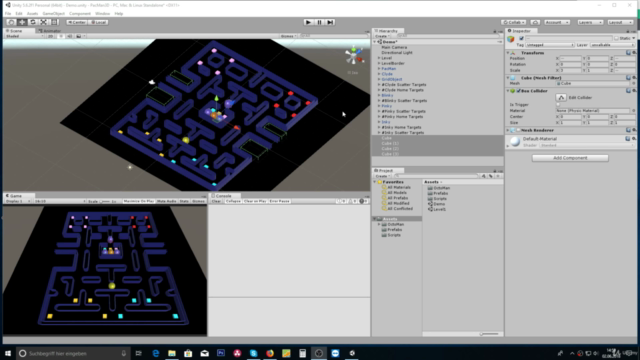 Unity Tutorial: PacMan 3D - Screenshot_02