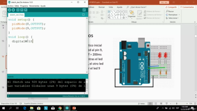 Arduino, el comienzo de una gran aventura – Screenshot 1