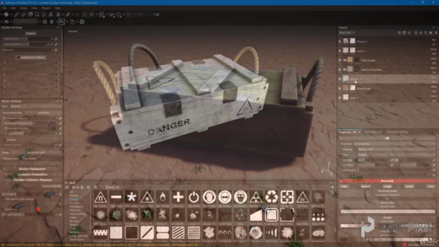 Houdini 16.5 - Procedural Prop Modeling - Ammo Crate – Screenshot 2