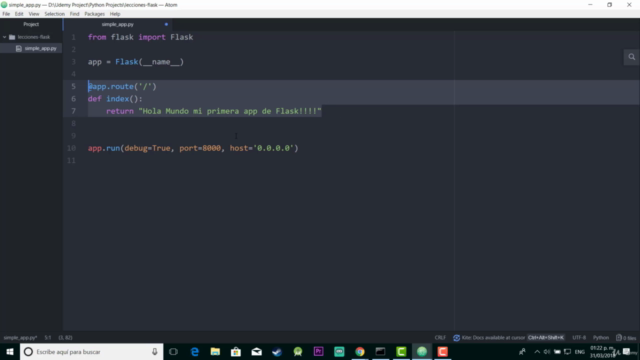 Django y Flask - Desarrollo Web Profesional con Python – Screenshot 3