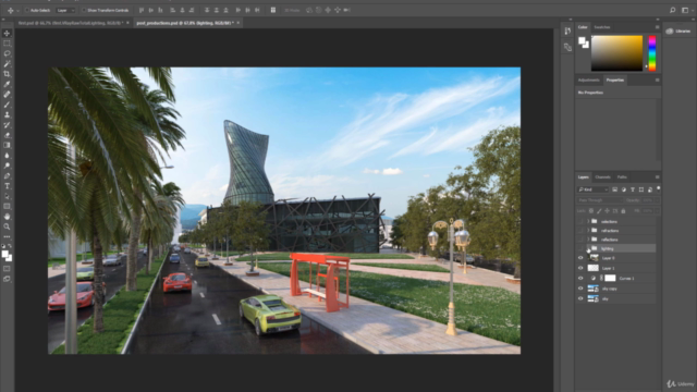 Advanced rendering 3DS MAX+v-ray+ps by making the MediaTech – Screenshot 3