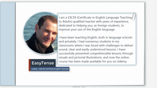 English Grammar: Tenses with Animations, Sounds and Quizzes – Screenshot 2