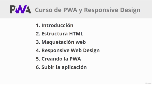 Curso de Apps Web Progresivas PWA y Responsive + Angular PWA – Screenshot 4
