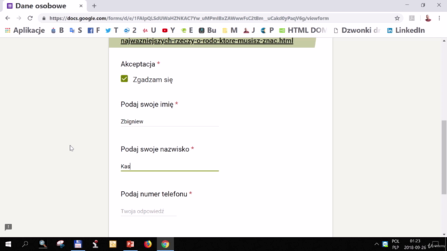 Formularze Google - ankiety, głosowania, testy, quizy – Screenshot 4