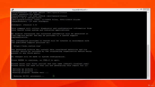 Linux : Linux Administration Advanced Disk Systems Practical – Screenshot 3