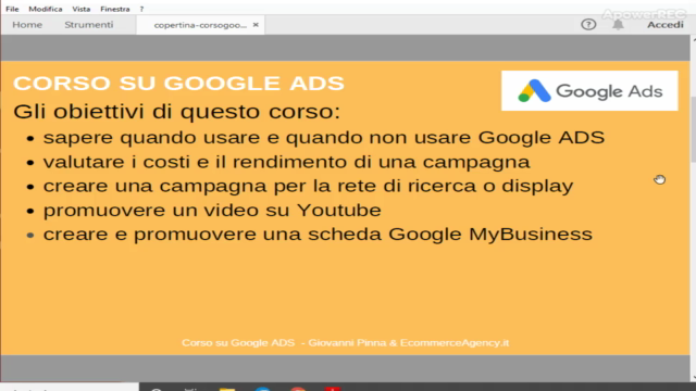 Corso 2025 Google Ads per Principianti + Certificato – Screenshot 1